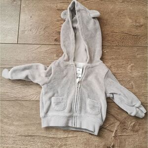 3/$15 Carter's Newborn terry cloth hoodie